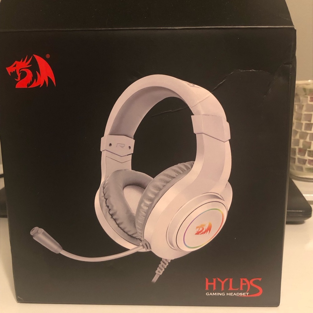 Red Dragon Gaming Headset with Microphone